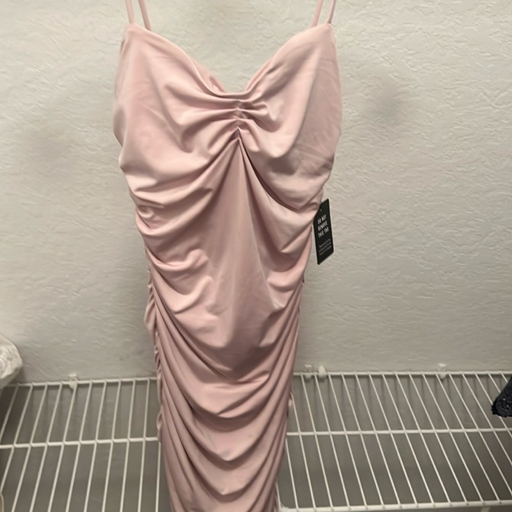 Express xsmall rouched bodycon dress tags on